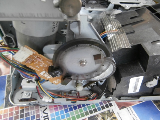 Disk Encoder for Papermotor