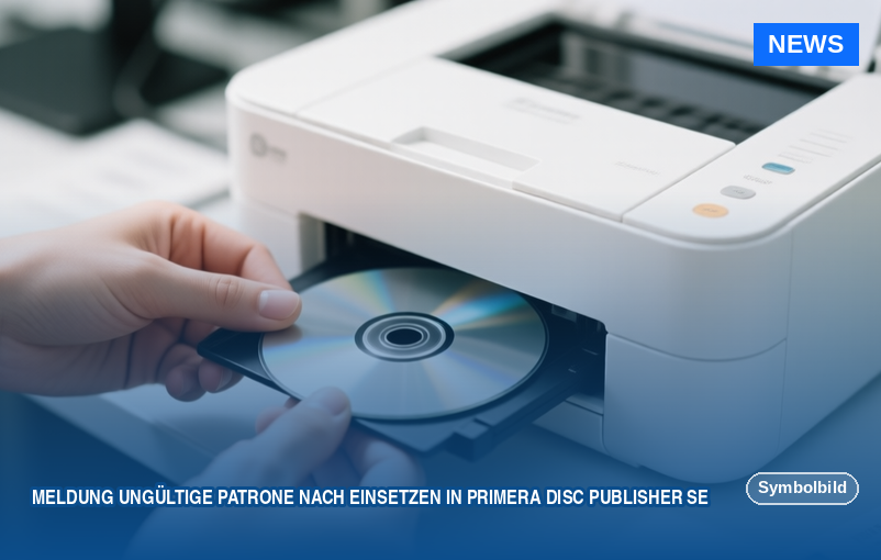 Meldung Ungültige Patrone nach Einsetzen in Primera Disc Publisher SE