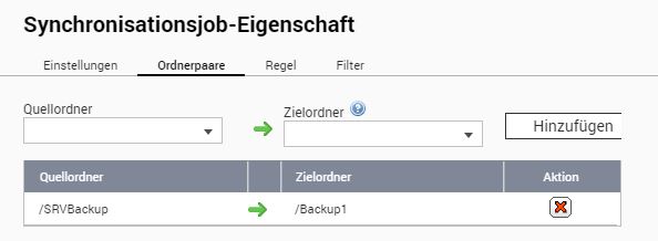 QNAP Nas kann externe Laufwerke nicht zur Sicherung nutzen wenn diese nicht gewechselt werden.