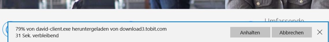 Download Tobit David Client für Microsoft Windows Systeme